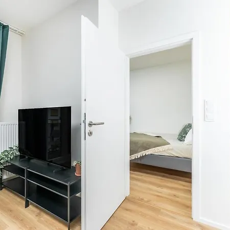 Rentero Bright New With Balcony Near O2 Arena Apartment