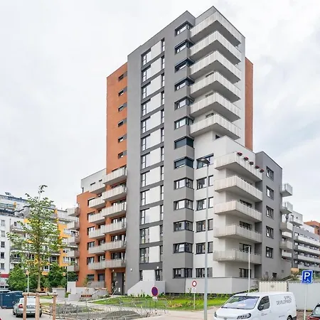 Rentero Bright New With Balcony Near O2 Arena * Prague